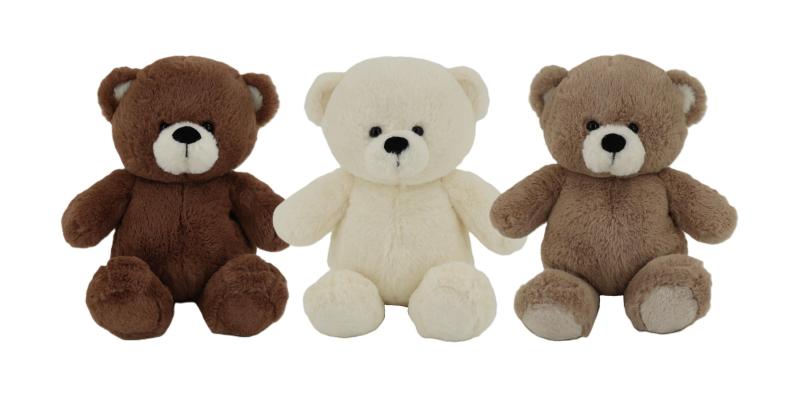 Cuddly & Huggy Medvídek plyšový 35 cm, 3 druhy